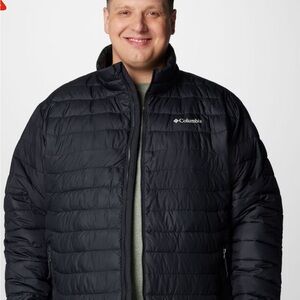 Columbia Men's Black Quilted Packable Puffer Jacket